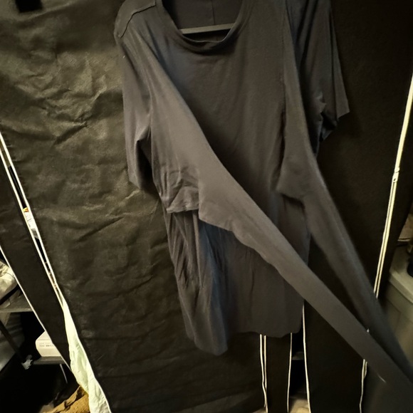 Beautiful Super Soft Black Lululemon wrap dress , woman’s size 8  I paid $167.24 - Picture 3 of 5